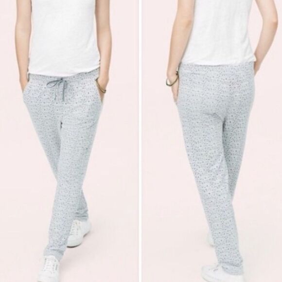 NWT Lou & Grey Perforated Joggers Loung Pants Pockets XL - Picture 6 of 6